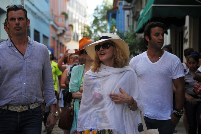 Madonna 58-ąjį gimtadienį atšventė su šokiais Kuboje