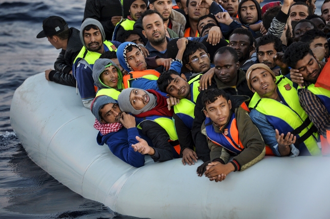 Viduržemio jūroje šiais metais žuvo daugiau nei 5 tūkst. migrantų