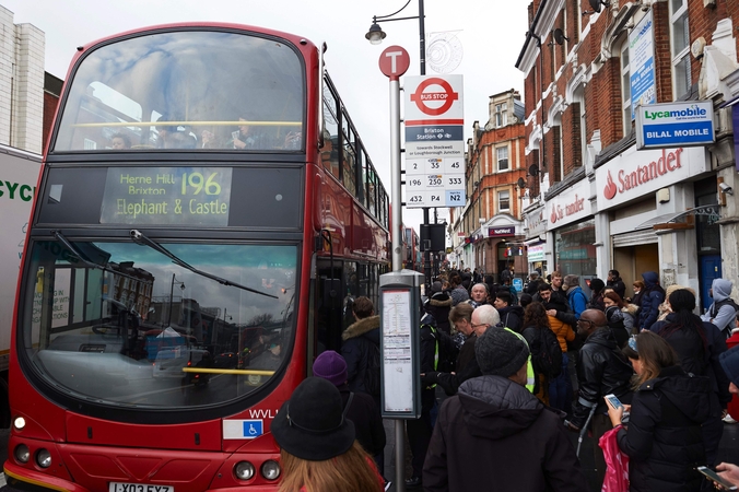 Londono metropoliteno streikas sutrikdė milijonų gyventojų planus