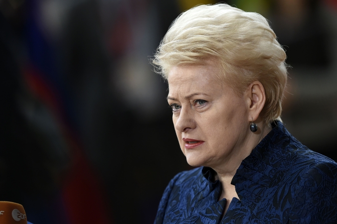 D. Grybauskaitė žada paramą D. Tuskui