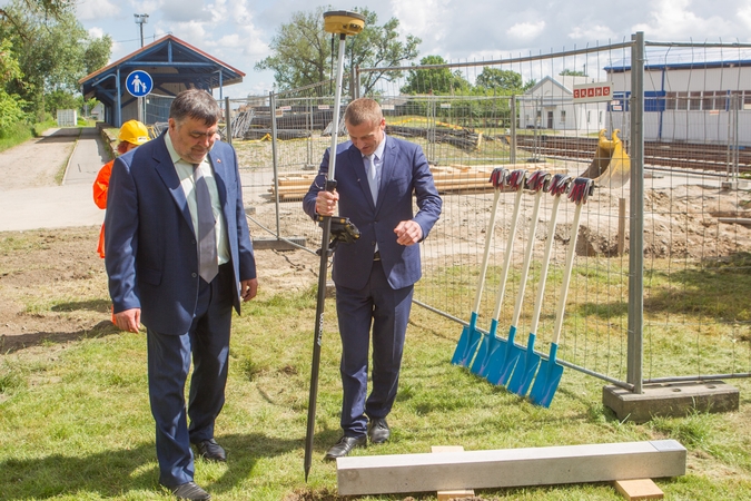 Šeštokuose statomas ilgai lauktas pėsčiųjų viadukas per „Rail Balticą“