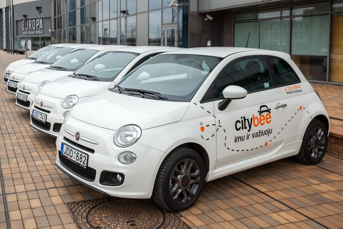 Vilniuje plečiamas „CityBee“ automobilių parkas