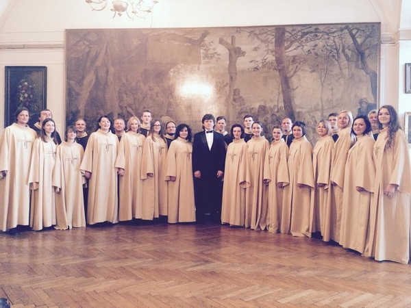 "Cantate Domino" sėkmė Varšuvoje