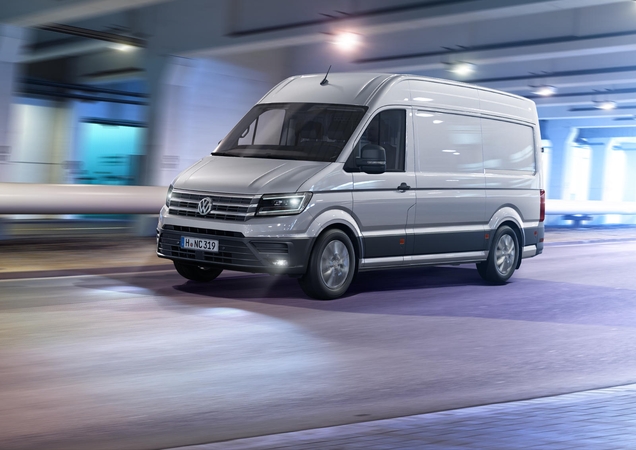 Pristatomas naujasis „Volkswagen Crafter“