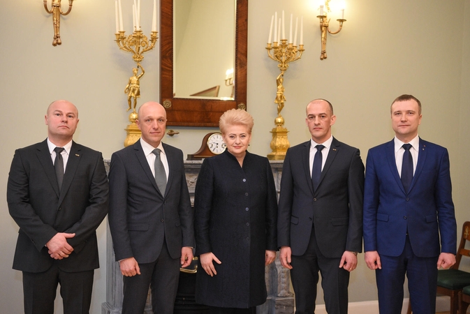 Prezidentė paskyrė naują STT vadovybę
