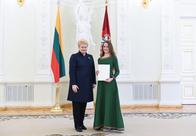 Prezidentė: mums turi rūpėti, kad lietuvių kalba neskurstų