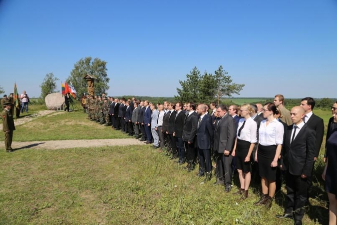 Priesaiką davė 100 naujų šaulių