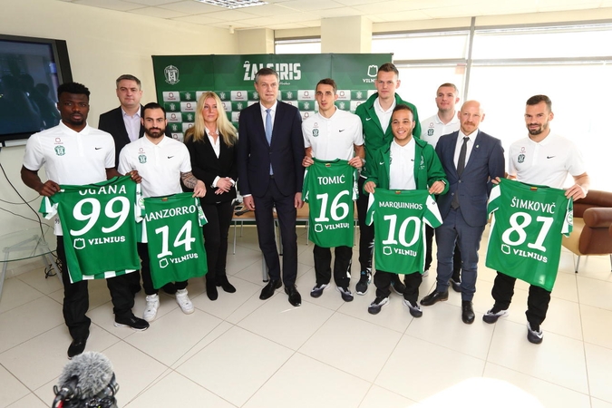 Vilniaus „Žalgiris“ sezoną pasitinka su ambicingais tikslais