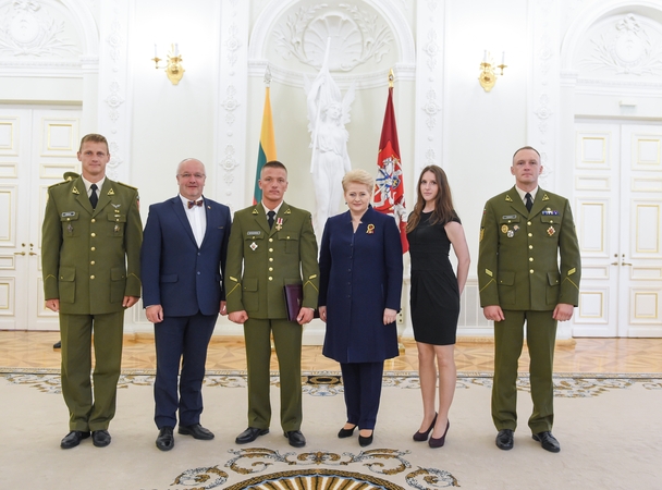 Apdovanoti Lietuvą garsinantys žmonės