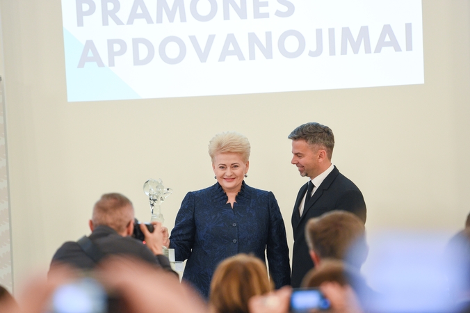 Prezidentei už nuopelnus spausdinto žodžio puoselėjimui – „Spaudos Atlantas“