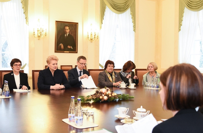Prezidentė: veiksmai teikiant pagalbą smurto šeimoje aukoms nėra koordinuojami