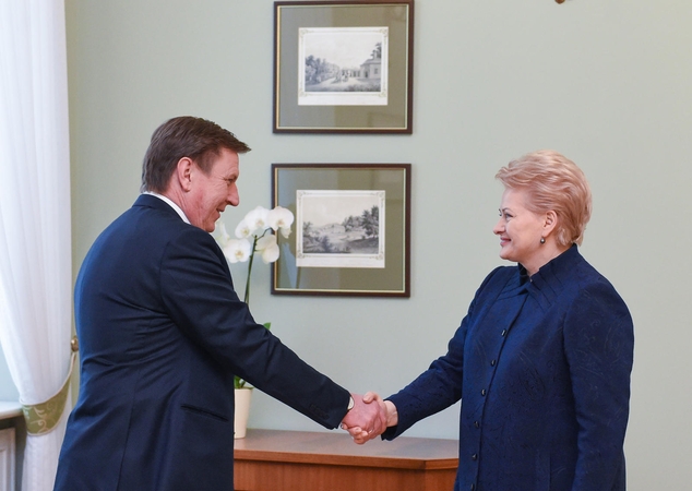 D. Grybauskaitė: su Latvija dirbame išvien svarbiausiais ES ir NATO klausimais