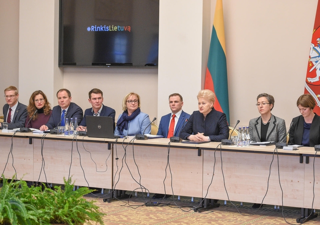 D. Grybauskaitė su merais tarėsi, kaip susigrąžinti emigrantus