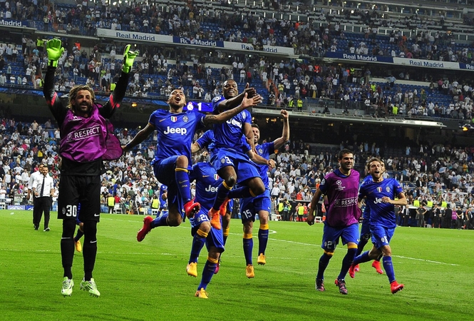 Turino "Juventus" po dvylikos metų pateko į Čempionų lygos turnyro finalą