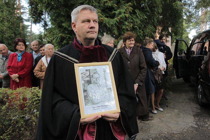 Kaune į paskutinę kelionę išlydėtas L. Donskis