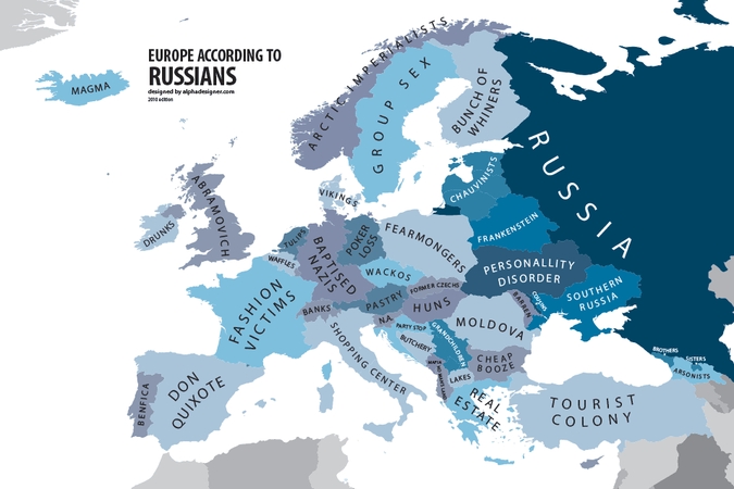 Lietuva „svetimųjų“ klišėse – nuo varguolių iki šovinistų (žemėlapiai)