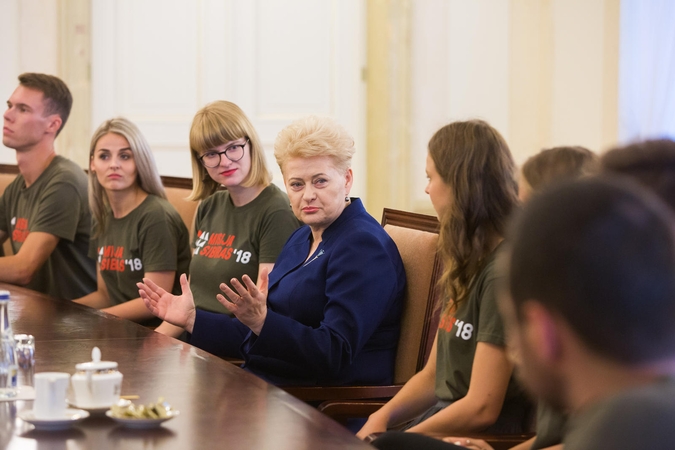 Prezidentė: neįmanoma nuneigti istorinės tiesos apie mūsų tautos genocidą