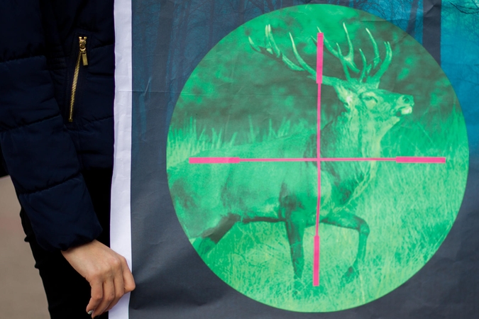 Seimas medžioti su naktiniais taikikliais neleido