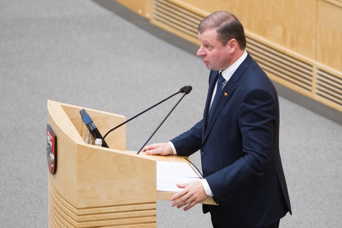 S. Skvernelis – naujasis Lietuvos premjeras