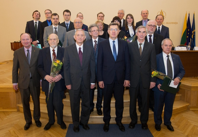 Įteiktos Lietuvos mokslo premijos
