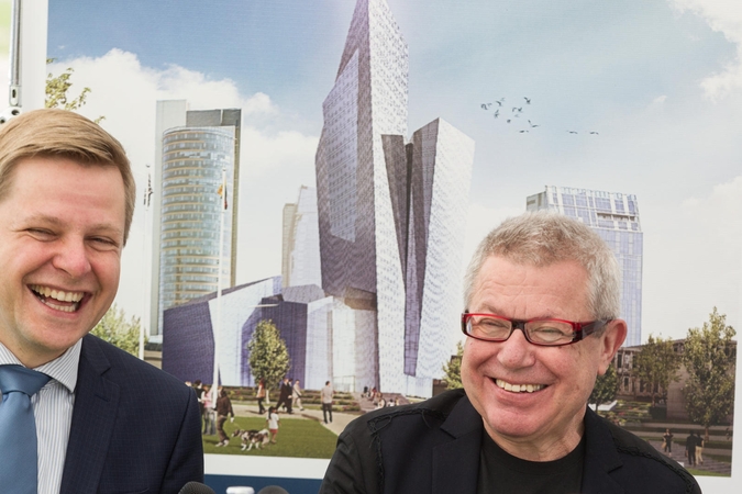 Vilnių papuoš dar vienas garsaus JAV architekto projektas