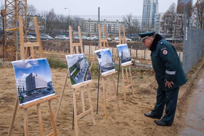 Vilniuje pradedamos naujos areštinės ir komisariato statybos