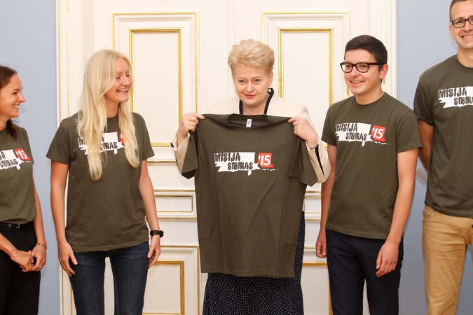 Prezidentė: naujų grėsmių akivaizdoje „Misija Sibiras“ ypač svarbi