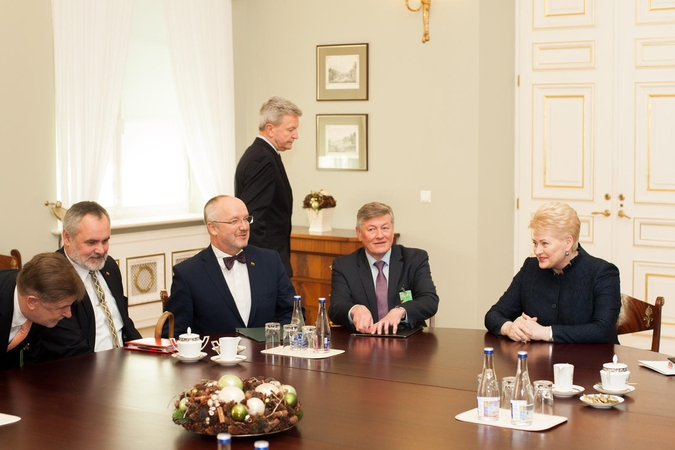 Prezidentė ragina stiprinti gynybą, atnaujinti saugumo strategiją