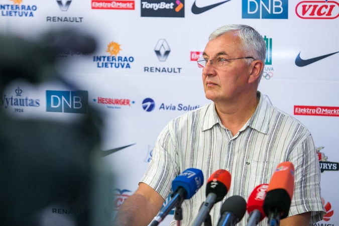 J. Kazlauskas: krepšinio rinktinė bus stipri (paskelbtas sąrašas)