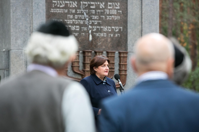 Panerių memoriale pagerbtos žydų genocido aukos