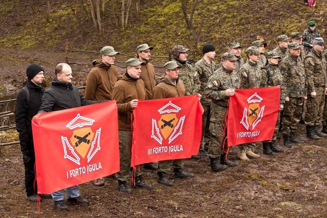 „Kauno tvirtovės“ šventėje buvo ir kareiviškos košės