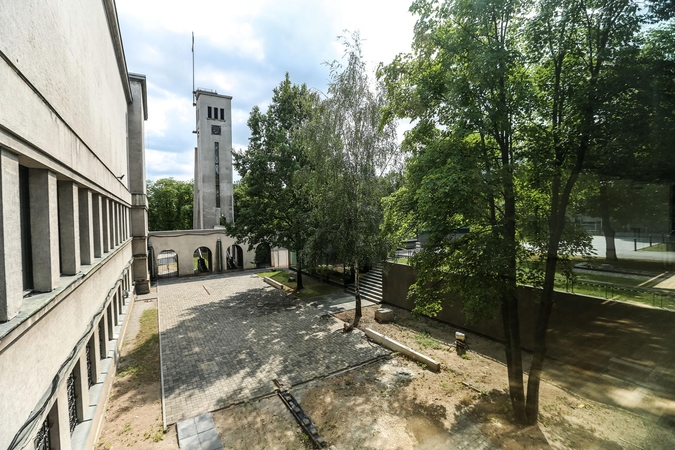 M.K.Čiurlionio dailės muziejaus remonto pabaigos dar nematyti