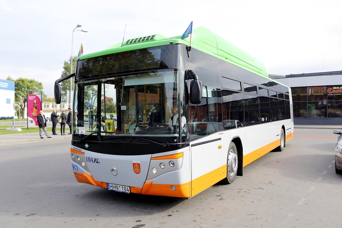 Klaipėdą pasiekė nauji autobusai