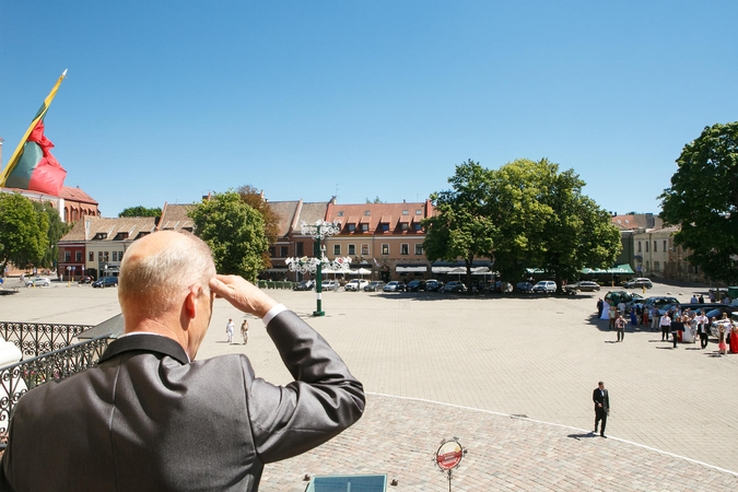 Aikštės vizija – pasimatymai be automobilių