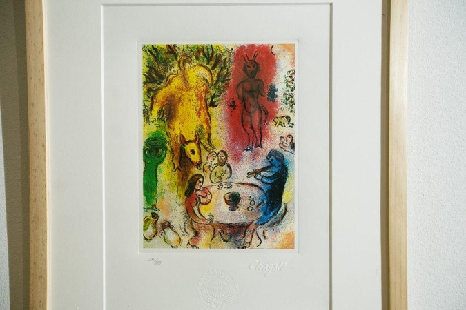 Raudondvaryje M. Chagallą eksponuos ilgiau