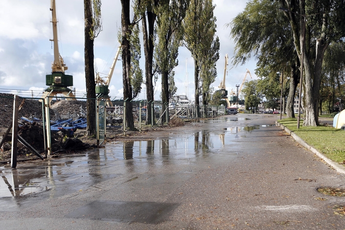 Ateitis: į Kruizinių laivų terminalą vedanti Priešpilio gatvė bus perkelta 20 metrų į kairę.
