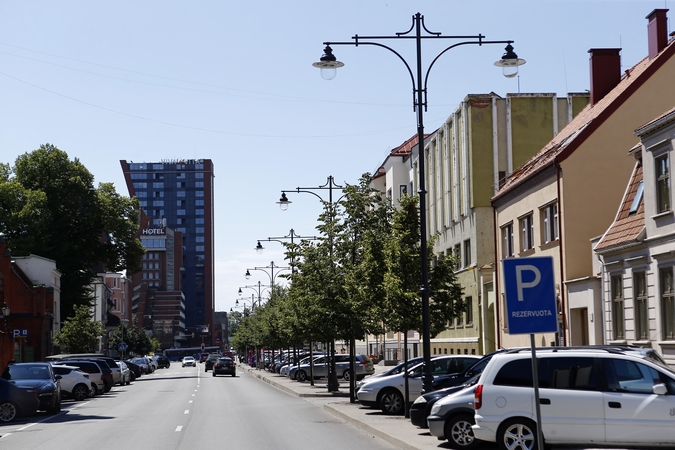 Liepų gatvėje pakeitė šviestuvus
