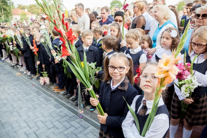Į sostinės mokyklas jau priimta 11 tūkst. mokinių