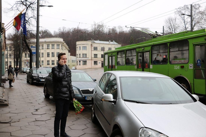 Vairuotoją iš keblios situacijos išgelbėjo Kauno policijos vadas