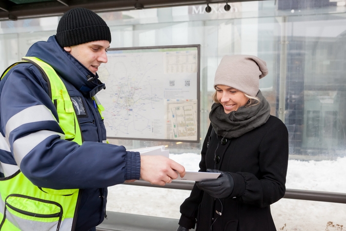 Viešojo transporto keleiviams – maloni kalėdinė staigmena