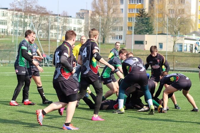 Europos čempionatą regbininkai pradėjo pergale
