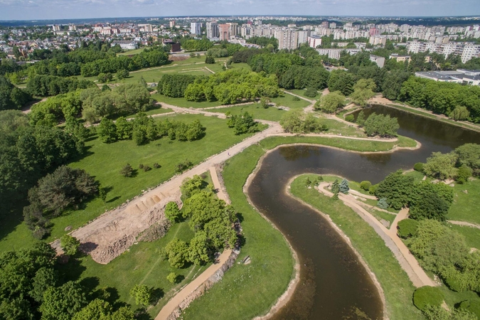 Ryškėja naujojo Dainavos parko kontūrai