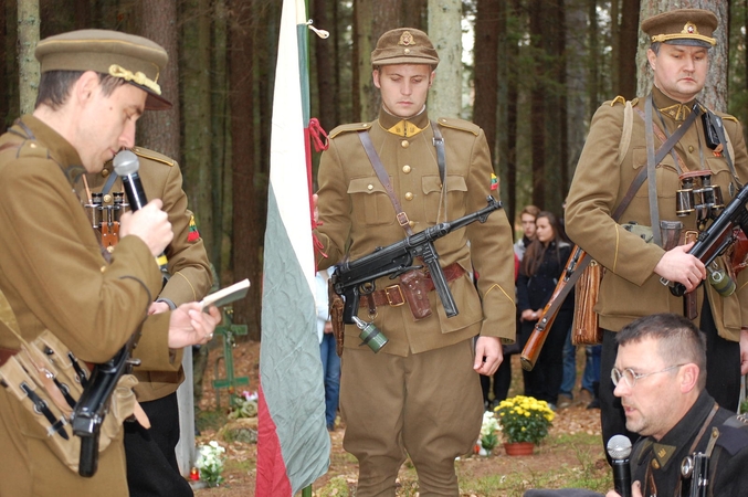 Anykščių rajone atidarytas unikalus partizanų kovų pažintinis maršrutas