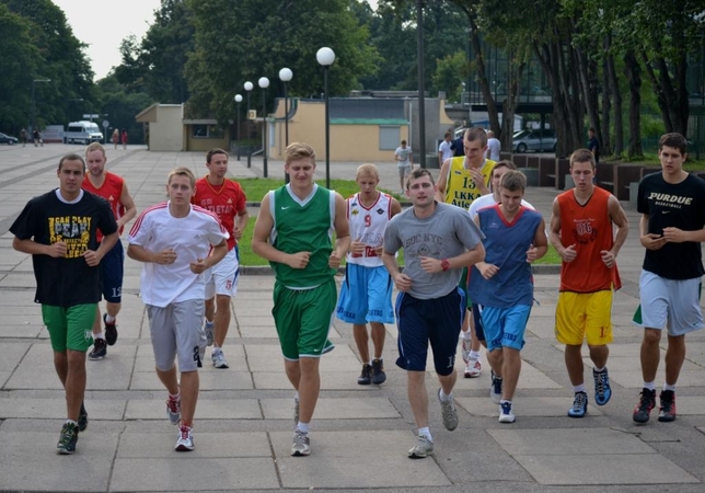 LSU komandos jėgas išbandys su JAV universitetų krepšininkais