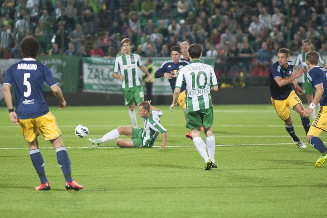 Vilniaus „Žalgiris“ po 14 metų pertraukos vėl tapo Lietuvos futbolo čempionu