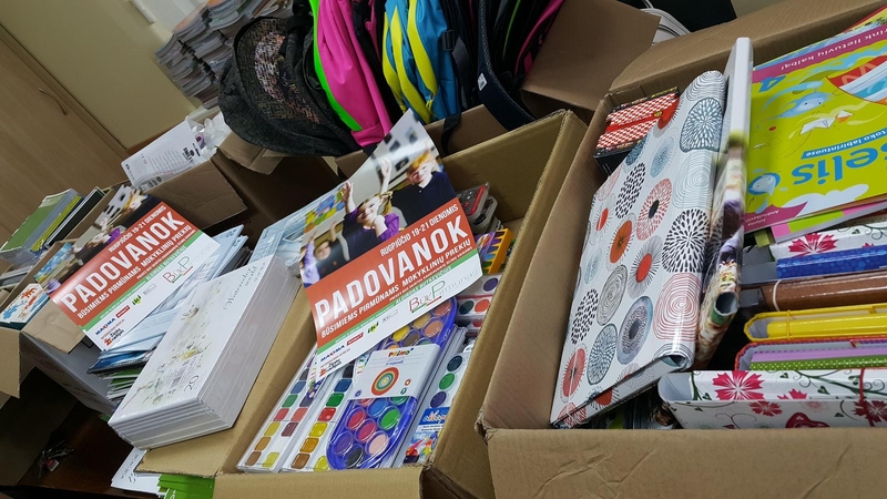 Žmonės aukojo dosniai: paramos užteks 1500 mokyklinukų