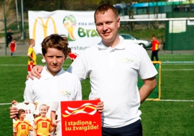 „Į stadioną su žvaigžde“ nugalėtoju tapo dešimtmetis