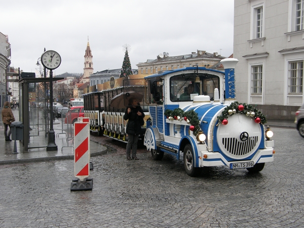 Kalėdinis traukinukas išsiruošė į paskutinės dienos keliones