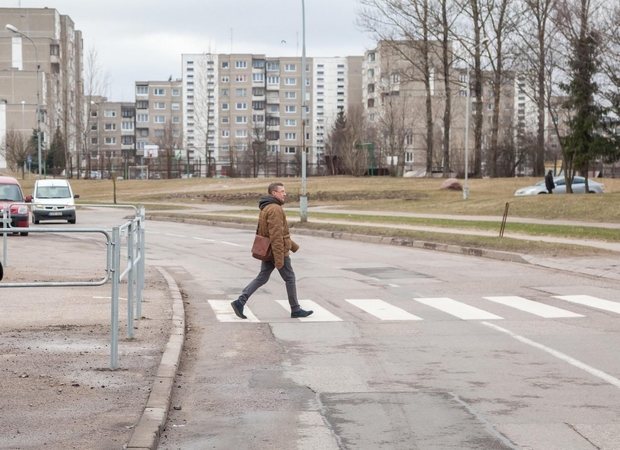 Vilniuje – saugesnės pėsčiųjų perėjos