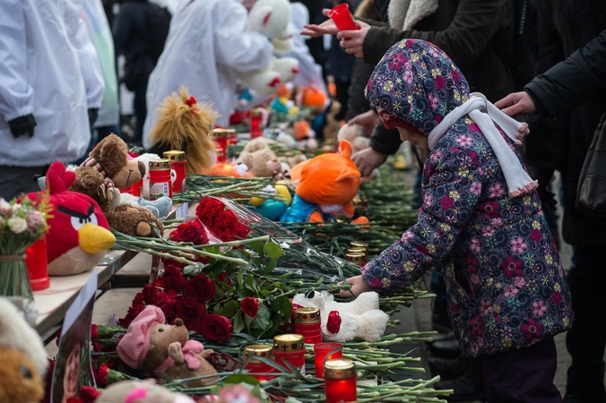 Per gaisrą Kemerove žuvo 64 žmonės, dingusiųjų nėra